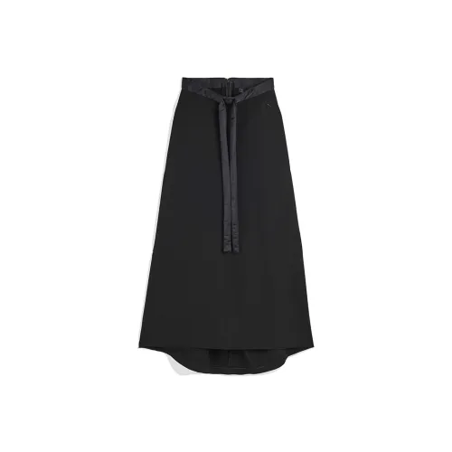 Y 3 FW25 Повседневный Длинный Юбка Женские Черный