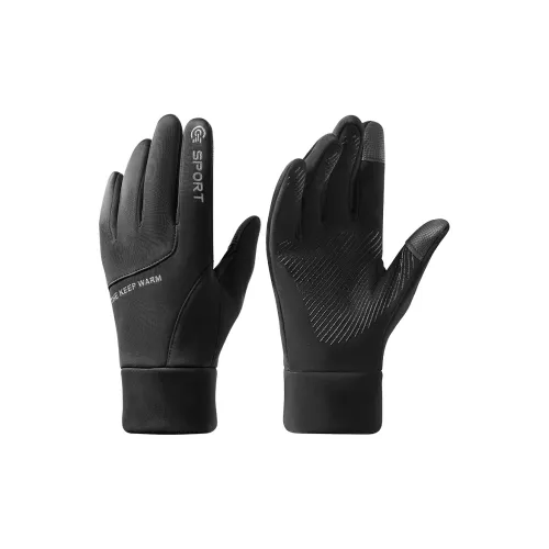 NANJIREN Тонкий флис теплые перчатки мужские