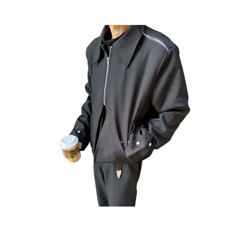 SNEIKLAU Черный Унисекс Куртки