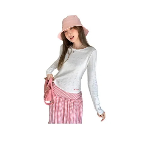 Garbege Белый T-Рубашка Женская T-Рубашка