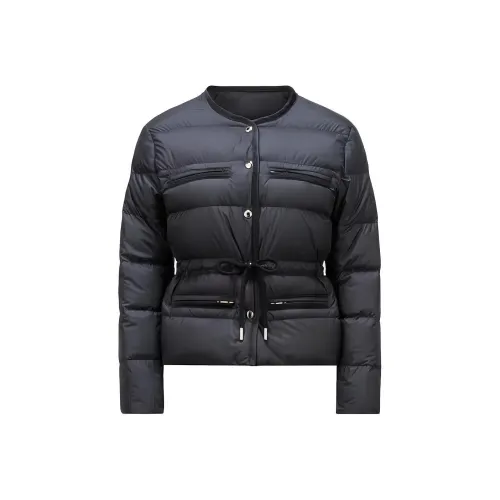 Moncler Echione Короткий пуховик пуховик женский серый