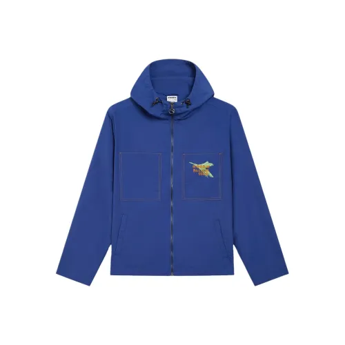 Palmes Blue Men's Jackets