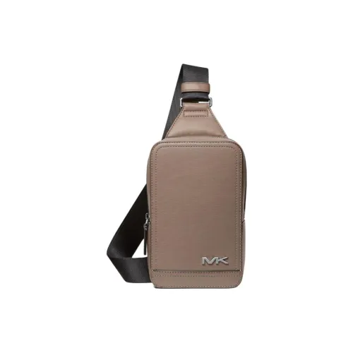 MICHAEL KORS MK Cooper Искусственная кожа Одно плечо Сумка через плечо Sling Сумка Средний Мужской Умбра