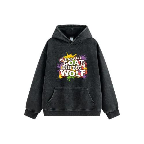 Pleasant Goat and Big Big Wolf Толстовка Унисекс