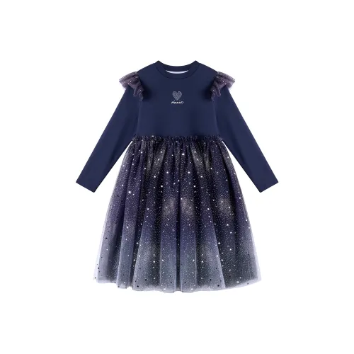 Disney Темно-синие Платья для девочек
