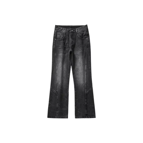 UKTK Черные Мужские Джинсы