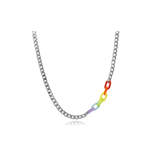 LuluCanaan Титановые стальные ожерелья унисекс