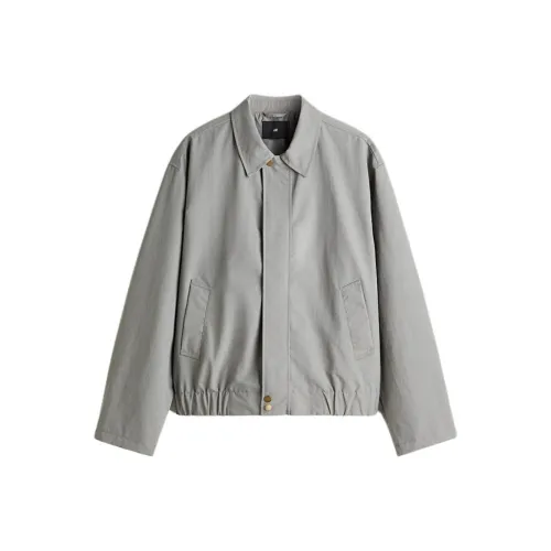 H M Серые Мужские Куртки