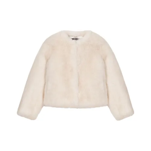 Maje Айвори Женские Бархатные Куртки