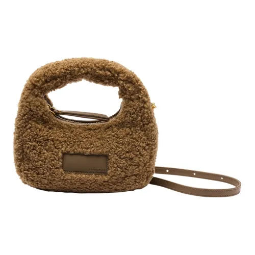 URBAN REVIVO Ткань Сумка Стандартная Женская Коричневая