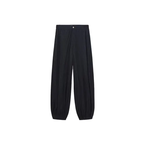 ZARA Trf Темный индиго Циановый Женские Джинсы