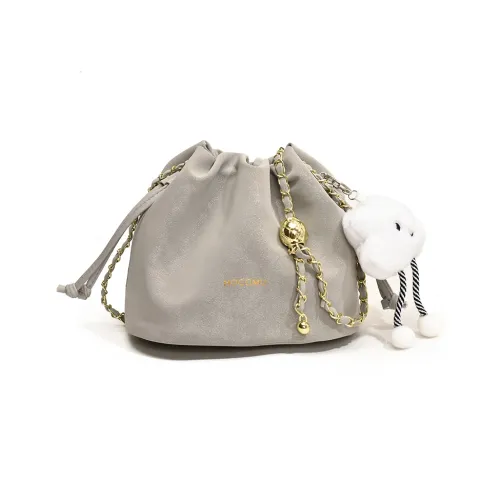 WRELS ПУ (полиуретан) Ведрообразная сумка Стандартная Белый Серебряный Черный Розовый