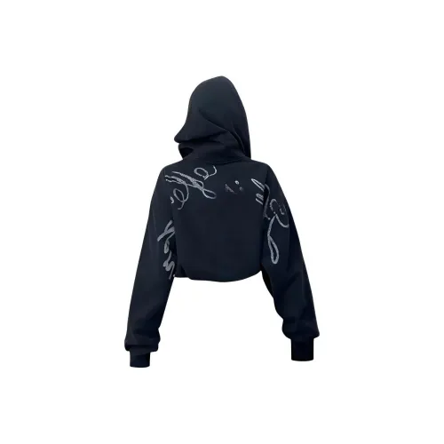 SKYA Черные Женские Свитшоты