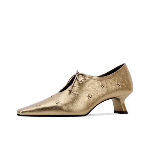 Shesrim Грубый каблук Обувь Женская