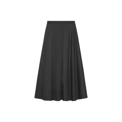 ZARA Черные Женские Повседневные Длинные Юбки