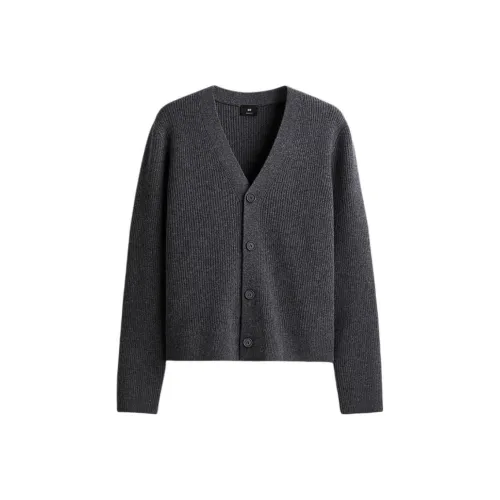 H M Темно-серый мужской трикотаж