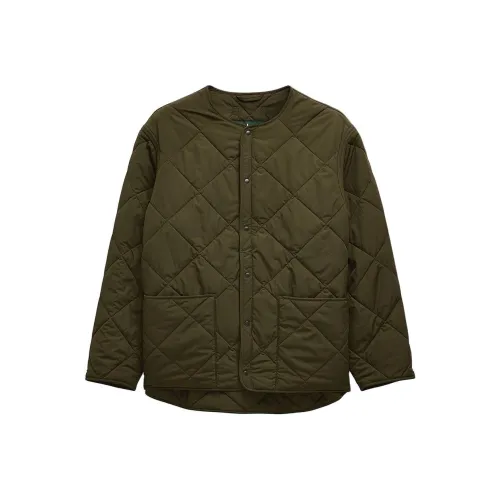 BARBOUR x KAPTAIN SUNSHINE FW25 Хлопковый пуховик Мужской
