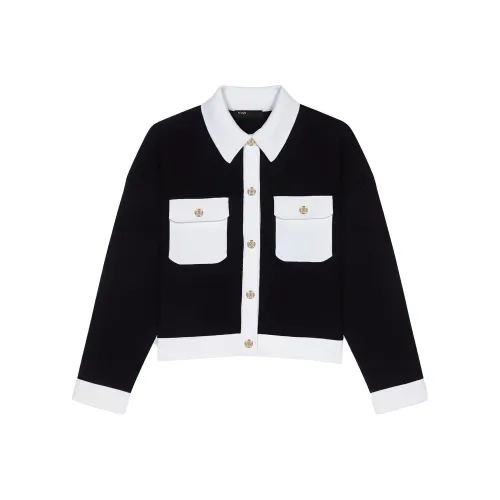 Maje Черный Женский Трикотаж