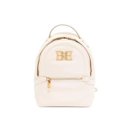 BALLY Кожа Рюкзак Маленький Женский Кремовый Белый