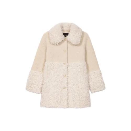 Maje Светло-янтарный Женские Бархатные Куртки