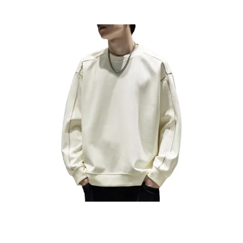 WOOD SOON Cleanfit Стиль Позиционирование Повседневный Круглый вырез Спортивный Толстовка Мужской