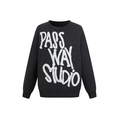 PASSWAY STUDIO Snowflake Black Unisex Свитера