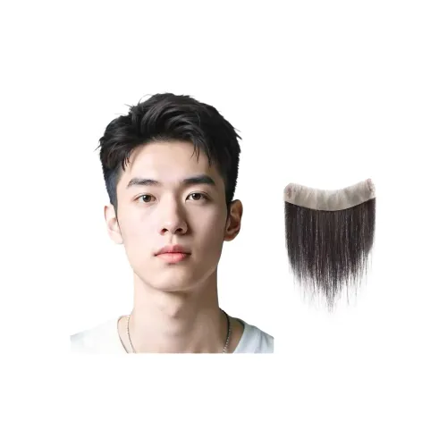 WANWANFENG Стикер для волос Hairline Перука Мужская Человеческие Короткие Крутые Волосы