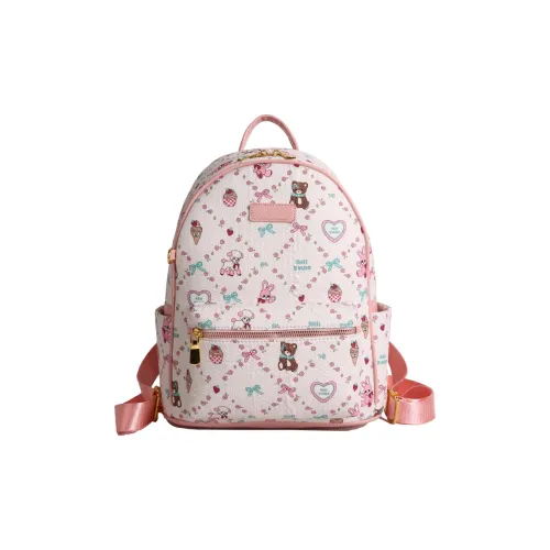 BAODIDAISHU ПУ (полиуретан) Рюкзак Стандартный Женский Розовый