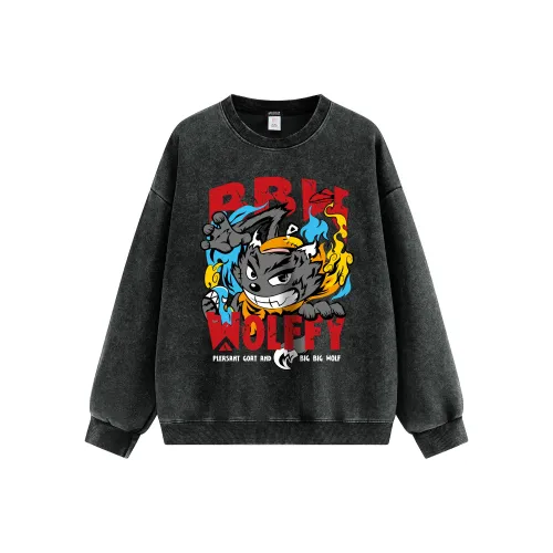 Pleasant Goat and Big Big Wolf Толстовка Унисекс