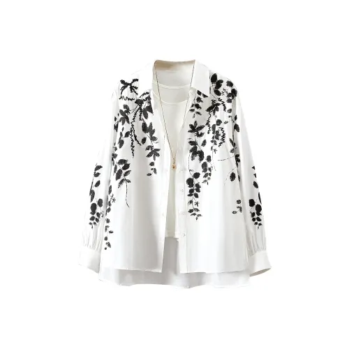 TOUCH Белые Женские Рубашки