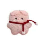 Красный шарф Свинья