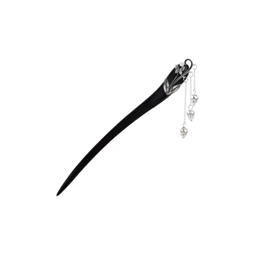 Listen to the flowers bloom Деревянные шпильки для волос Женские