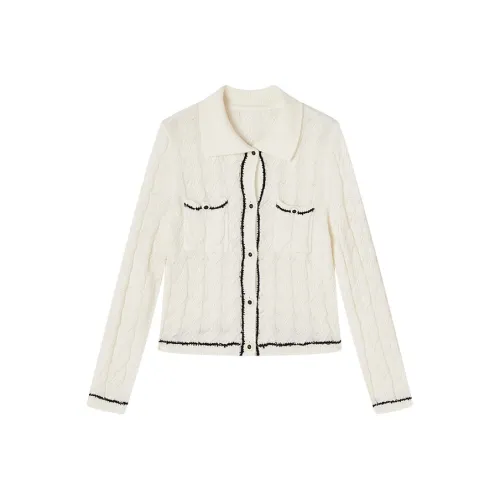 XIANGYING Цапельно-белый Женские Свитера