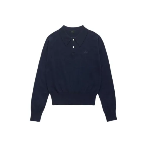 The Barnnet FW25 Eight Cashmere Wimblyn KNIT Polo Cashmere Sweater Women's