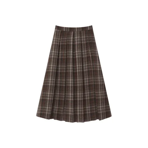 AHDO Женские Повседневные Длинные Юбки