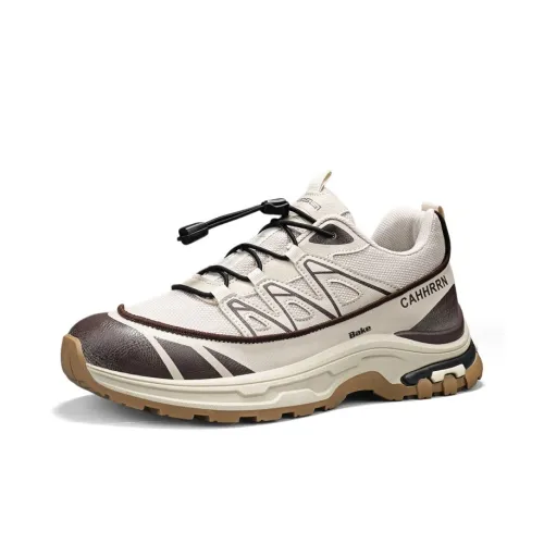 BAKE Shock Absorbers Slip-resistant Abrasion-resistant Breathable Low-top Hiking Shoes Men's