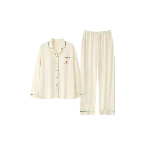 Pretty lady Экрю Женские Пижамные комплекты