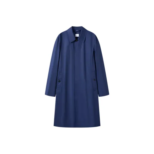 Burberry Тренчкот Мужской Синий