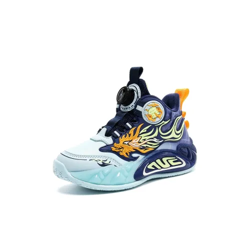 LONGDUIZHANG Slip-resistant Anti KICK Амортизация Устойчивость к истиранию Отскок MID Топ Детские Баскетбольные кроссовки