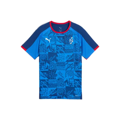PUMA NEYMAR JR Blue Kids T-Shirts
