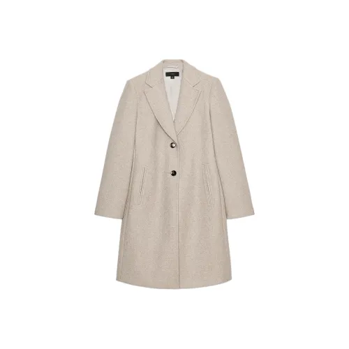 ZARA Коричневый Женский Пальто