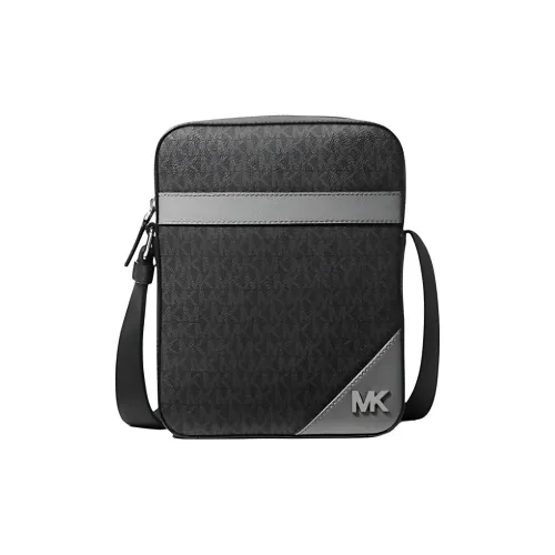 MICHAEL KORS Cooper Покрытие Холст Кросс-Боди Сумка Мужская Угольный Серый