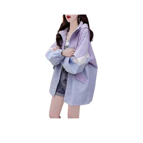 LAKESI Фиолетовый Женская Тренч