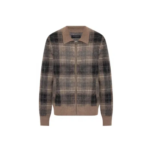 ALLSAINTS Коричневый Мужской Трикотаж