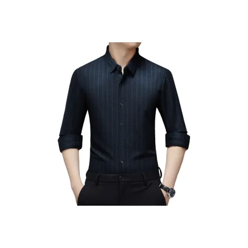 Candito Длинный рукав мужская рубашка