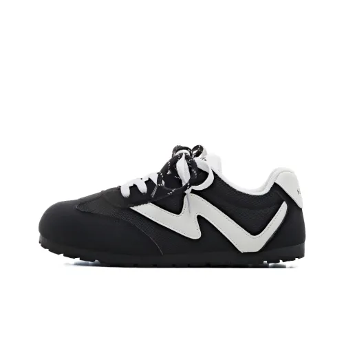 HUANQIU Slip-resistant Quick-drying Abrasion-resistant Low-top German Army Trainers Women's