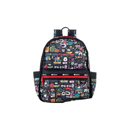 LeSportsac Ткань Рюкзак Унисекс Черный