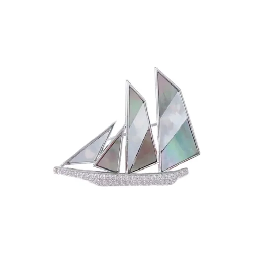 Lockstarfy Медные Броши Унисекс