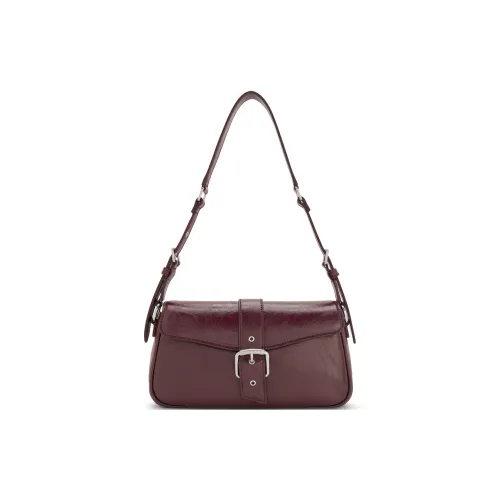 CHARLES KEITH ПУ (полиуретан) Сумка через плечо Маленькая Женская Черный Свинцовый Серый Винный Красный Фуксия