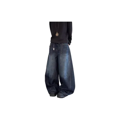 Gyoza Pasta Синий Унисекс Джинсы